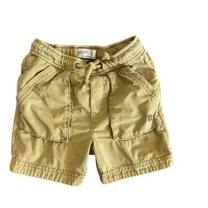 ZARA boy's size 4T khaki cargo shorts